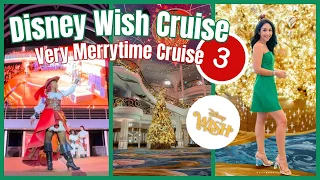 DISNEY WISH VERY MERRYTIME CRUISE | DAY 3 | CHRISTMAS DAY | CASTAWAY CAY | MERCHANDISE | ARRENDELLE