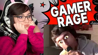 Bunnymon REACTS to 8 MINUTES OF GAMER RAGE !!! (PART 12)