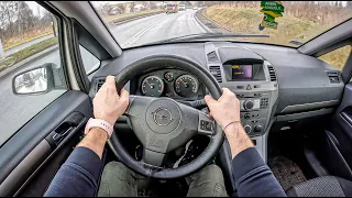 2006 Opel Zafira B [1.9 CDTI 120HP] | POV Test Drive #1056 Joe Black