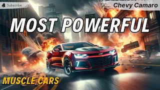 20 Best And Most Influential Chevy Camaro Muscle Cars | Classic Muscle Cars