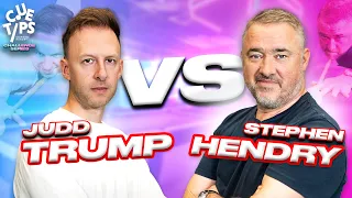 Judd Trump V Stephen Hendry In An Epic Snooker Skills Battle!