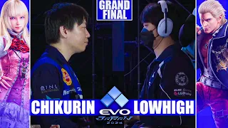 Tekken 8 | LowHIgh vs Chikurin - Evo Japan 2024 - Grand Final