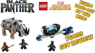 REVIEW: Lego Marvel - Black Panther: Rhino Face-Off by the Mine