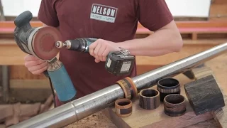 DIY holiday gift idea: Wood Ring quick & easy with limited tools!