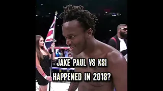 What if Jake Paul vs KSI happened in 2018? #shorts