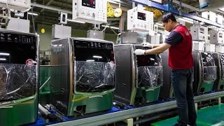 How Washing Machines Are Made In Factory | Washing Machine Manufacturing Process | washing machine