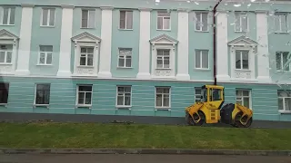 Бокситогорск перед праздником, после генеральной реконструкции