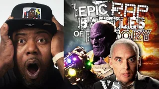 Thanos vs J Robert Oppenheimer. Epic Rap Battles of History Reaction