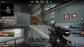 Rain and Niko win a 2v5 with a 3k from Rain