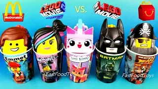 ALL 21 McDONALD'S LEGO MOVIE 2 THE SECOND PART HAPPY MEAL TOYS FULL SET 2019 2014 UNBOXING EUROPE US