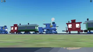 The ROBLOX brave locomotive experience.