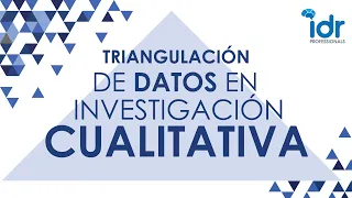 Triangulación de datos en investigación cualitativa
