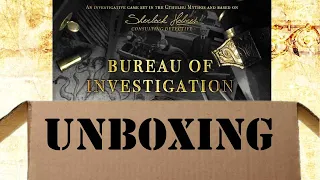 Bureau of Investigation in Arkham & Elsewhere  | A Sherlock Holmes consulting detective game | Unbox