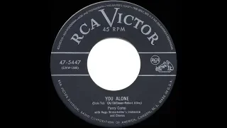 1953 HITS ARCHIVE: You Alone - Perry Como