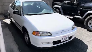 1994 Honda Civic DX walk around