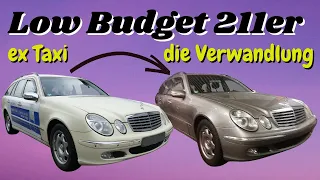 Mercedes W211 E-Klasse zum Low Budget Tarif | Vorstellung | Fehlerdiagnose | MB Youngtimer Parts