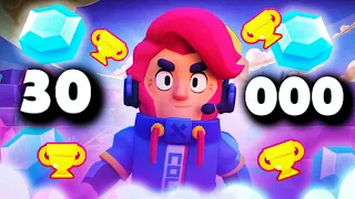 Hitting 30k trophies for the first time!🤩🏆 | Brawl Stars