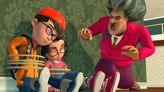 Evil Miss.T Kidnaps Nick and Tani - Sad Story | Scary Teacher 3D Animation