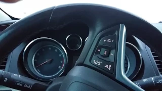 Cold start -31 °C  Opel Insignia