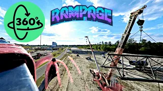 The Junk Yard in 360 VR | Rotor Riot RAMPAGE (with FPV drone collision!)