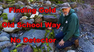 How to find gold if you don't own a metal detector.