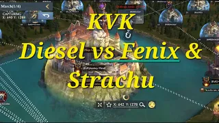 King of Avalon KVK Diesel vs Fenix & Strachu | 5005 took all 3 kingdoms!