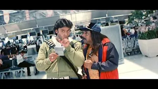 Darshan Steals Heroine Passport Comedy Scene | Abhay Kannada Movie | Om Prakash Rao