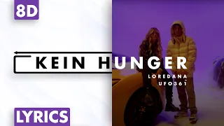 8D AUDIO | Loredana & Ufo361 - Kein Hunger (Lyrics)