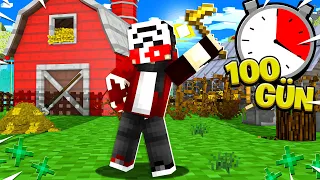 100 GÜN BOYUNCA ÇİFTÇİ OLMAK !! - RPCRAFT #6 - Minecraft