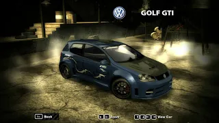 NFS: Most Wanted - VW GOLF 5 gti (TUNING)