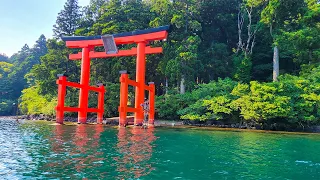 Spontaneous Trip to Japanese Hot Spring Town🌿😋 | Nature and Local Food | Hakone Lake Ashi