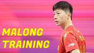 Ma Long, Liu Shiwen, Chen Meng training | 2021 China Trials for WTTC