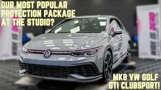 Transforming the 2023 MK8 Golf GTI Clubsport! Watch Our Top Protection in Action at The Studio!