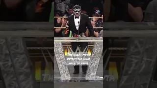 The Great Muta enters the #wwehalloffame #Thegreatmuta #wwe #wrestlemania