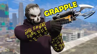 Escaping Cops with Grapple in GTA 5 RP