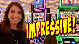 THIS is Amazing! 😮 BIG PROFIT on Midnight Express slot machine in Las Vegas