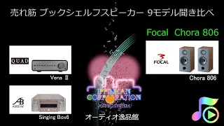 2021年 小型スピーカー9モデル聞き比べ（Focal Chora 806）