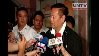 Former Palawan Gov. Joel Reyes surrenders