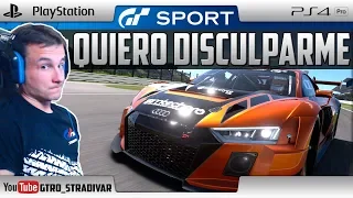 GT SPORT | "QUIERO DISCULPARME" - Carrera Diaria B - AUDI R8 @ SUZUKA | GTro_stradivar