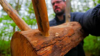 Bushcraft Joinery - AWESOME LITTLE CAMP TABLE