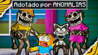 FUI ADOTADO POR ANOMALIAS DO ZOONOMALY NO MINECRAFT!