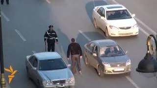 Azerbaijan's Busy Traffic Police