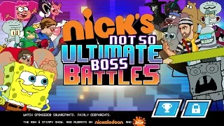 Nick's Not So Ultimate Boss Battles - All Bosses (Nick Games)