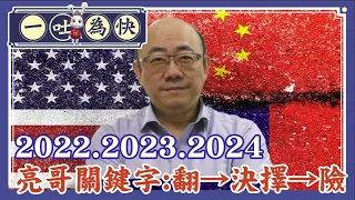 掰了2022年~郭正亮看台灣未來 2023關鍵字"抉擇"再到2024的"險"｜一吐為快@CtiTv