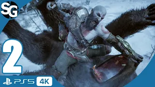 God of War Ragnarök Walkthrough Gameplay (No Commentary) | Bjorn Giant Bear Boss Fight - Part 2