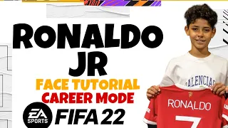 FIFA 22 | How To Create Ronaldo Jr 🇺🇸