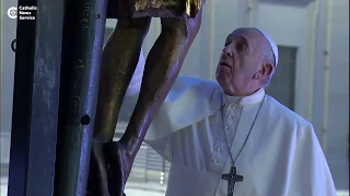Pope blesses world battered by coronavirus ‘storm’