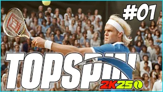 Top Spin 2K25 Career Mode - Part 1 - TENNIS IS EASY, RIGHT ? | PS5 Gameplay