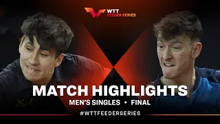 Andreas Levenko vs Adrien Rassenfosse | MS Final | WTT Feeder Antalya 2023