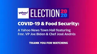 WATCH: Former VP Joe Biden and Chef Jose Andres participate in a virtual townhall